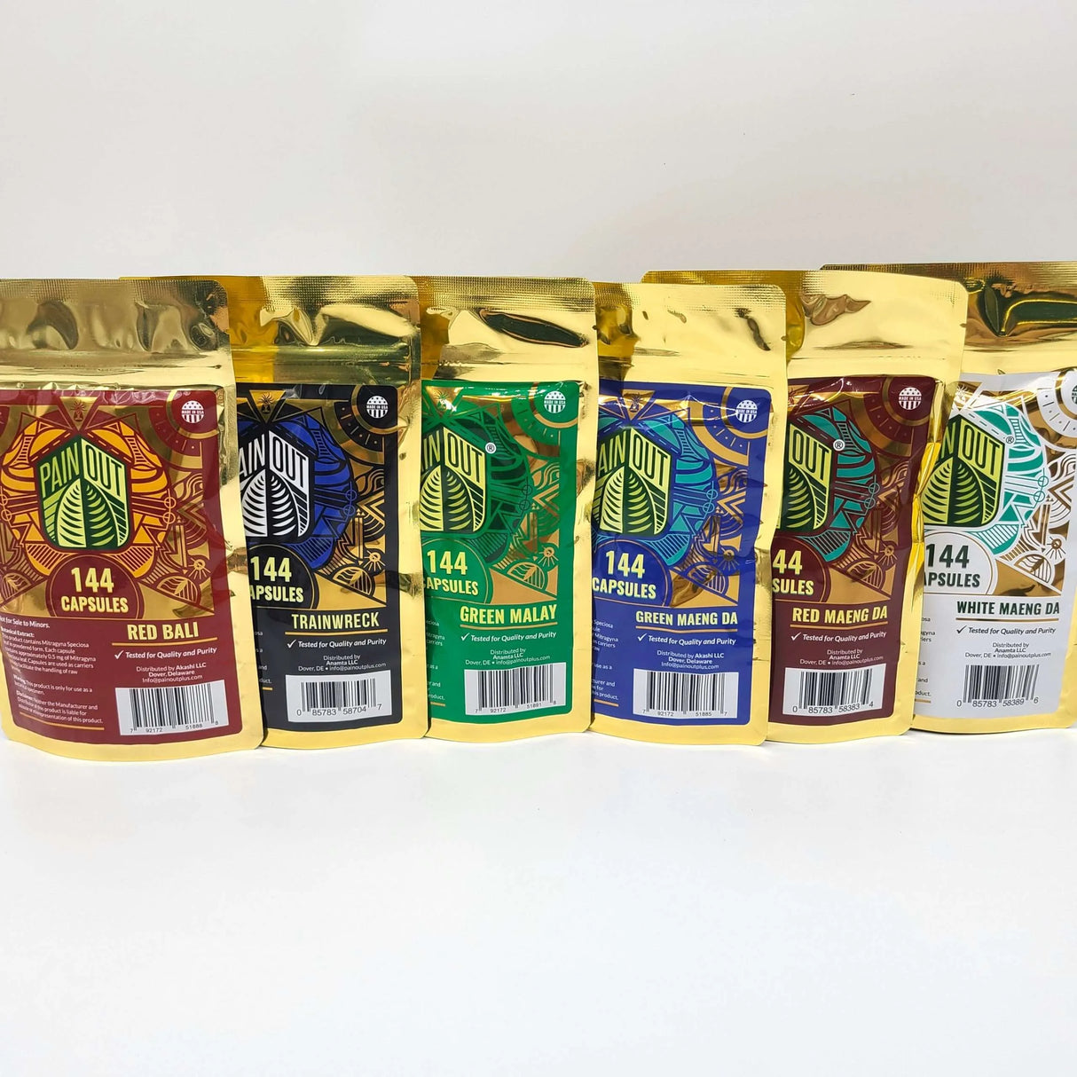 PAIN OUT 144 CAPSULES