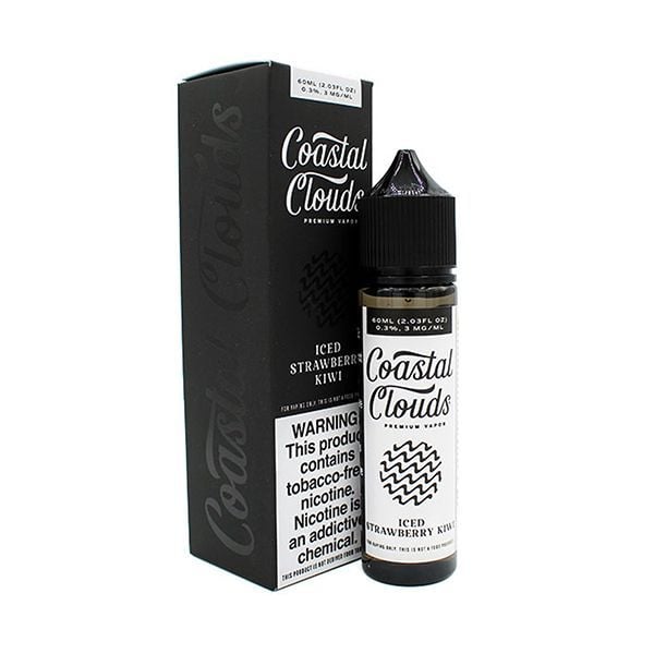 COASTAL CLOUDS ICED STRAWBERRY KIWI 60 ML
