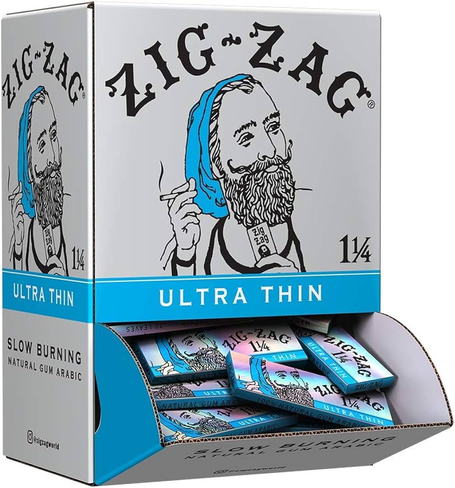 ZIG ZAG SLOW BURNING 1 ¼ 48 COUNT
