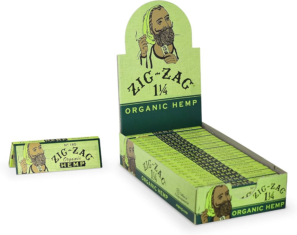 ZIG ZAG ORGANIC HEMP 1 ¼ 48 COUNT