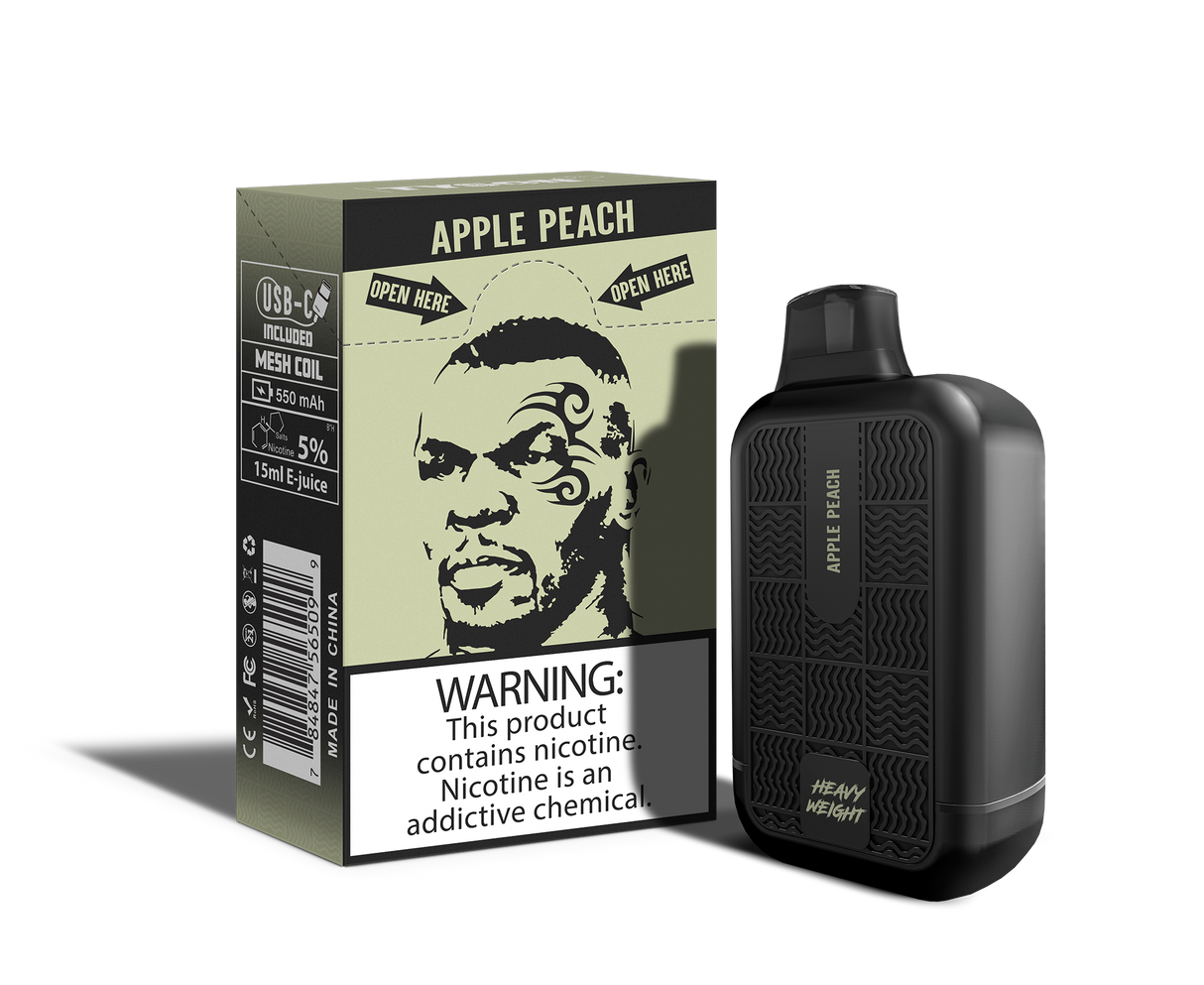 TYSON APPLE PEACH 7000 PUFFS 10ct