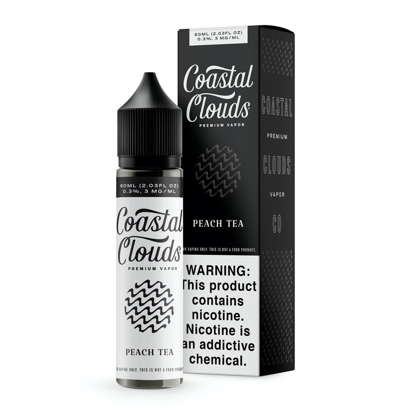 COASTAL CLOUDS PEACH TEA 60ML