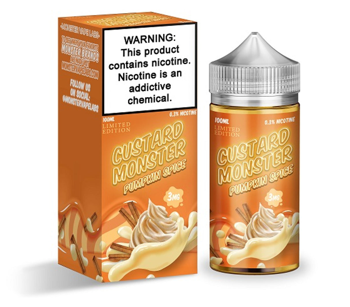 CUSTARD MONSTER PUMPKIN SPICE 100ml
