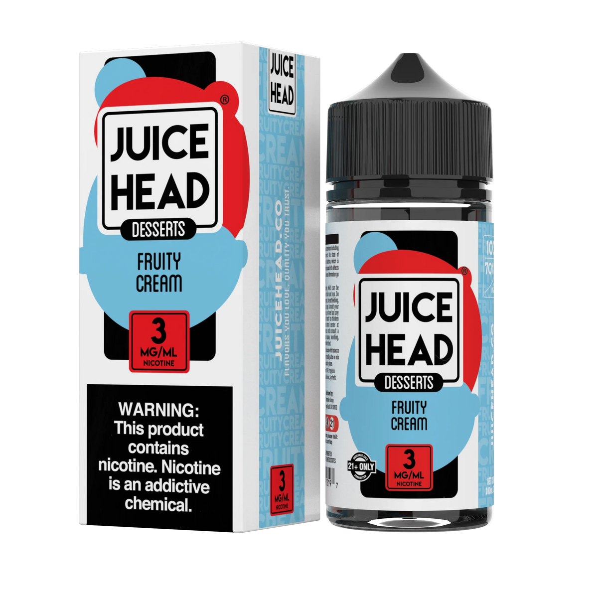 JUICE HEAD Fruity Cream 100ml