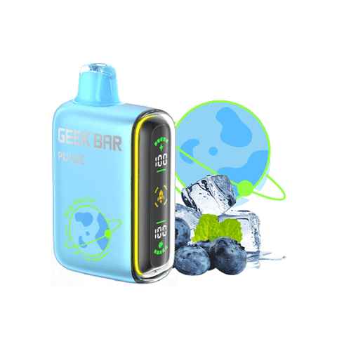 GEEK BAR PULSE 15000 PUFFS 5ct BLUE RAZZ ICE