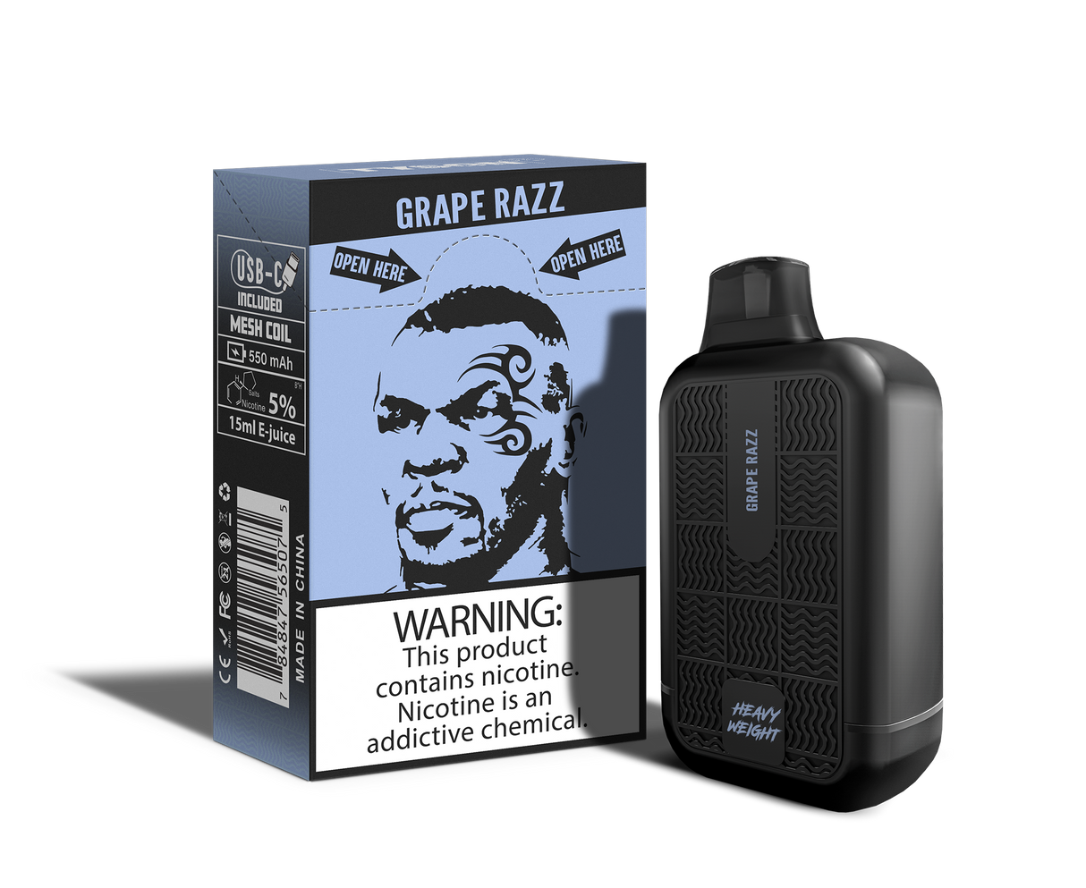 TYSON GRAPE RAZZ 7000 PUFFS 10ct