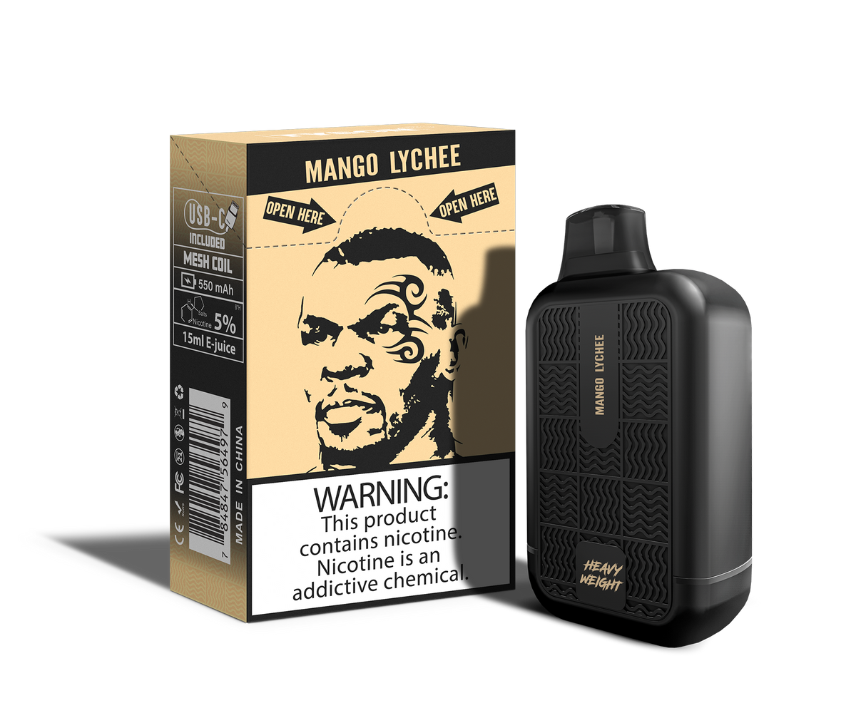 TYSON MANGO LYCHEE 7000 PUFFS  10ct