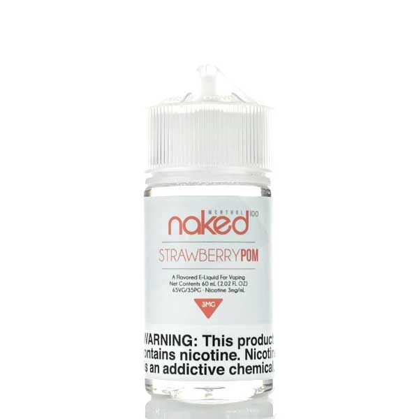 Menthol Naked strawberry POM 60ml