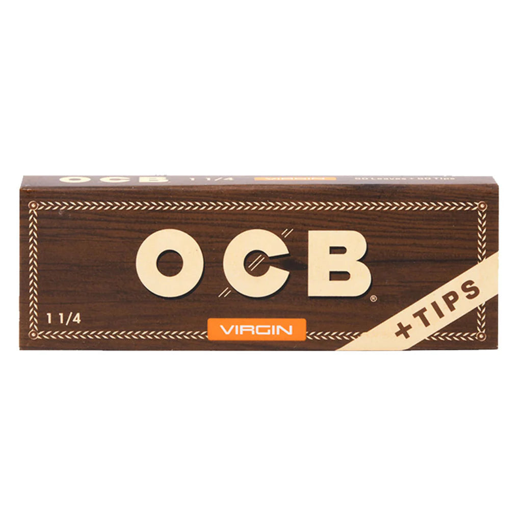 OCB UNBLEACHED ROLLING PAPERS 1 1/4