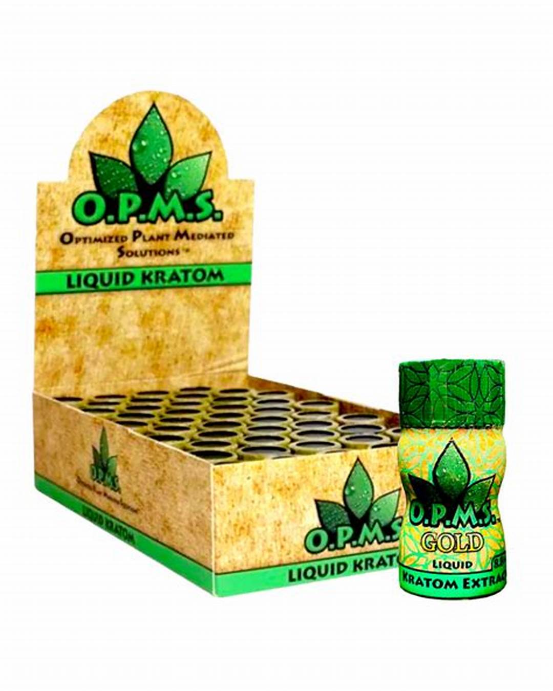 OPMS GOLD LIQUID KRATOM