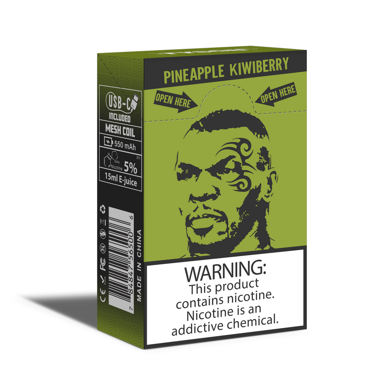 TYSON PINEAPPLE KIWIBERRY 7000 PUFFS 10ct