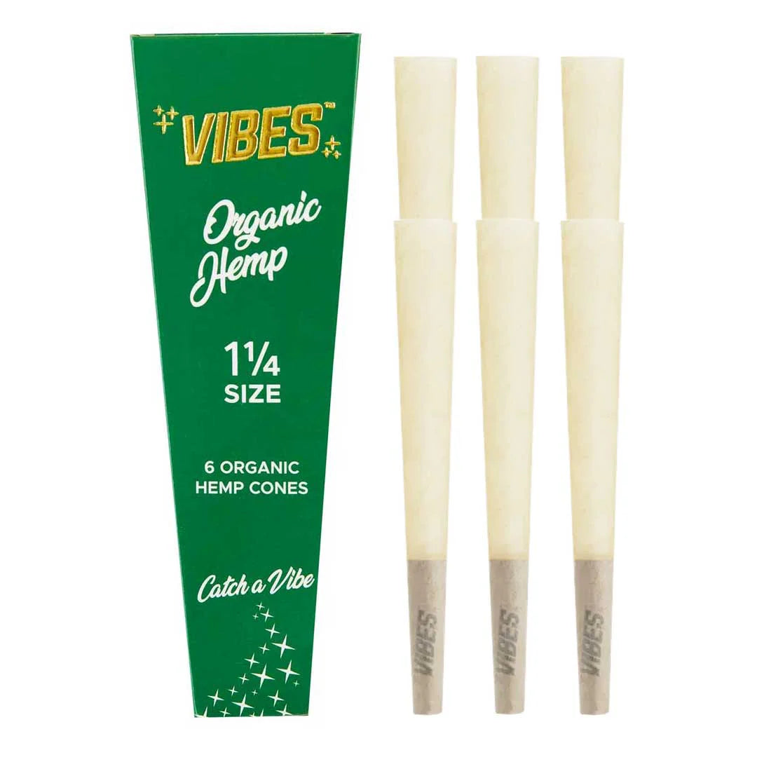 VIBES CONES(ORGANIC HEMP 1 ¼