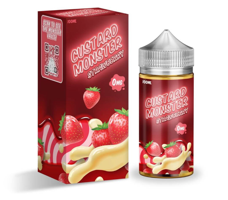 CUSTARD MONSTER STRAWBERRY 100ml