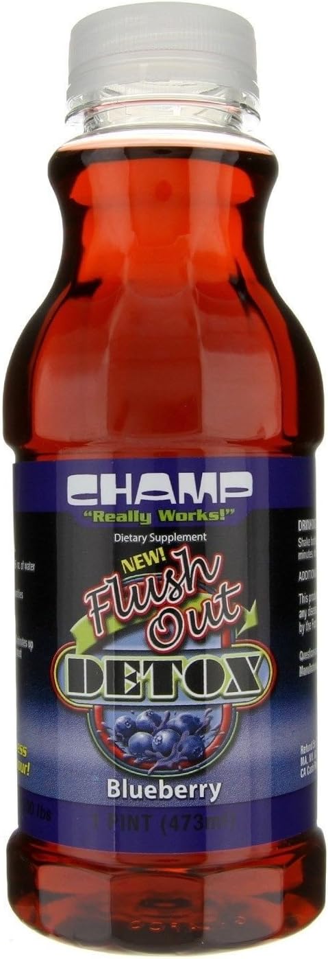 flush out detox 1 pint Blueberry