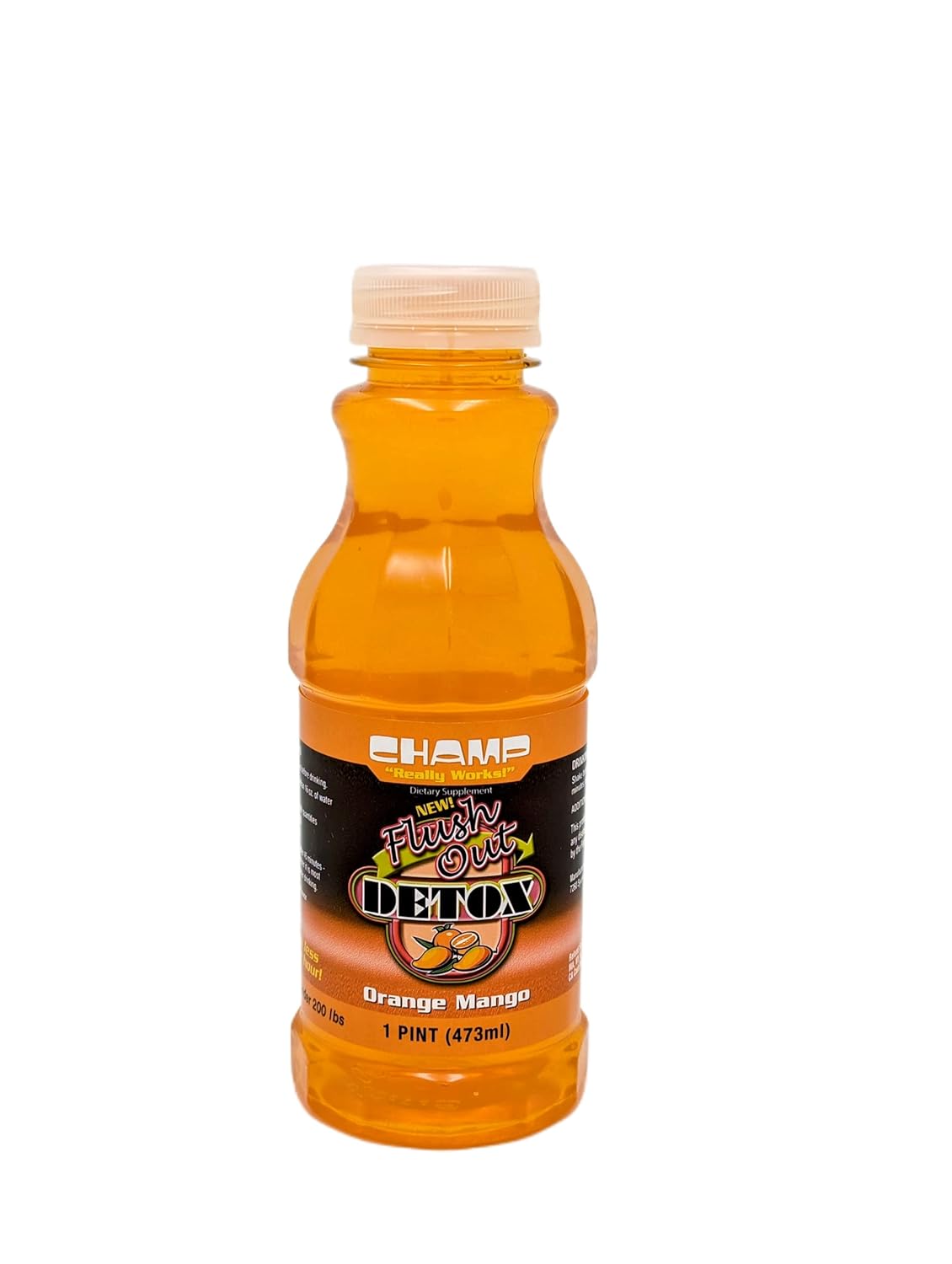 flush out detox 1 pint Orange mango