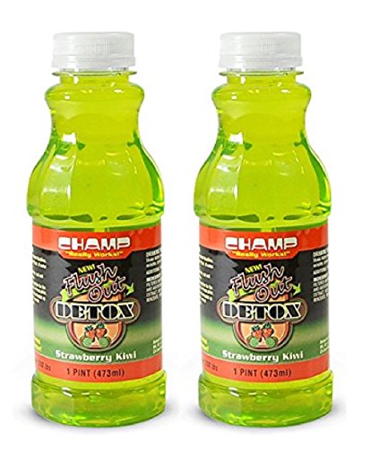 flush out detox 1 pint Strawberry kiwi