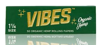 VIBES ROLLING PAPERS(ORGANIC HEMP)