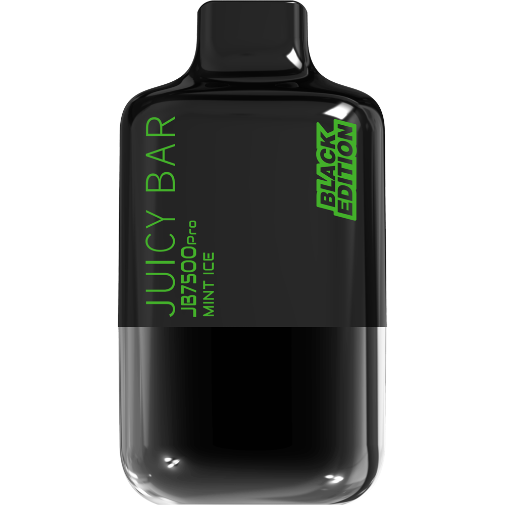 JUICY BAR PRO BLACK EDITION JB7500 10CT MINT ICE