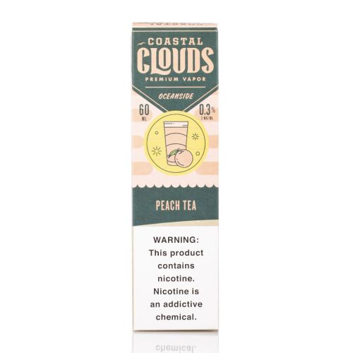 COASTAL CLOUDS PEACH TEA 60ML