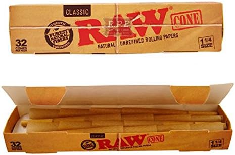 raw come classic 1 ¼ 32ct 6 per pack