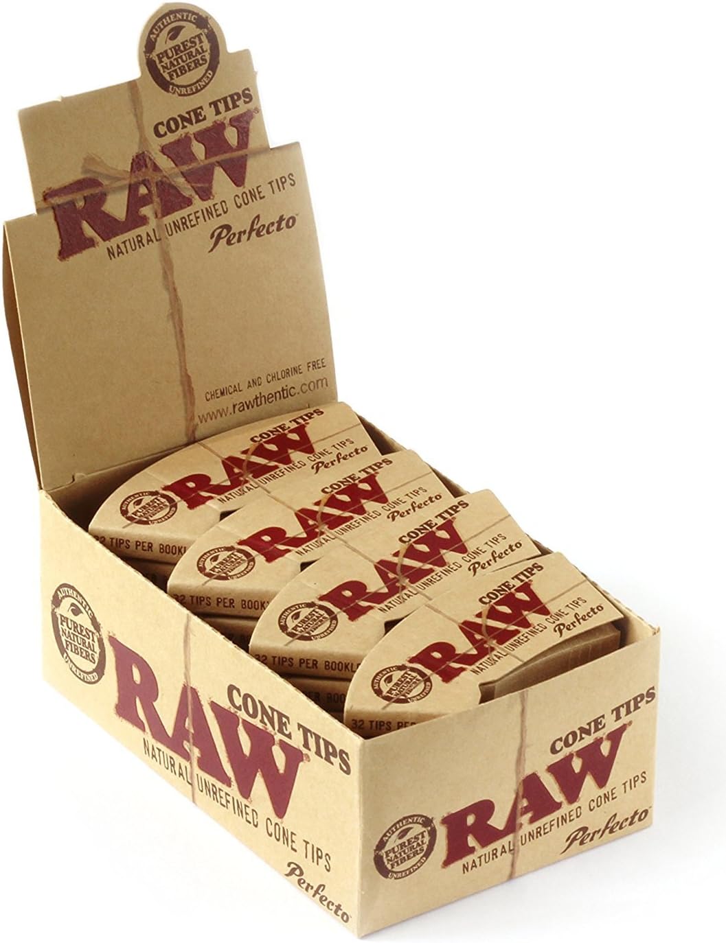 Raw cone tips 24 per box