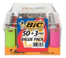 BIC 50 CLASSIC LIGHTERS + 3 BONUS
