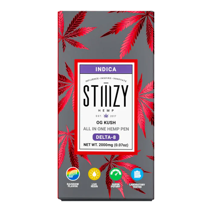 STIIIZY ALL IN ONE HEMP PEN 2000MG