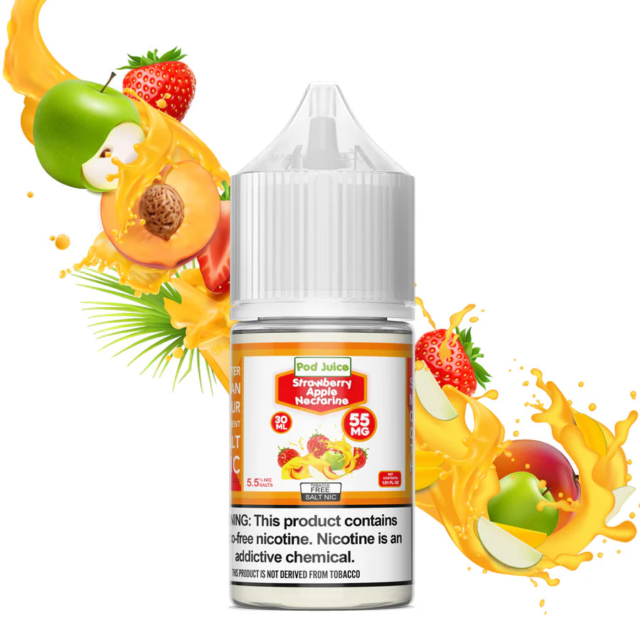 Pod Juice strawberry Apple nectarine 30ml