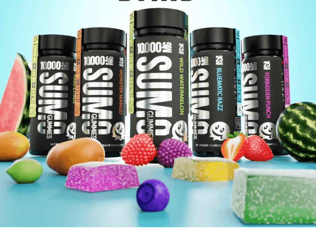 SUMO GUMMIES 1000MG JAR