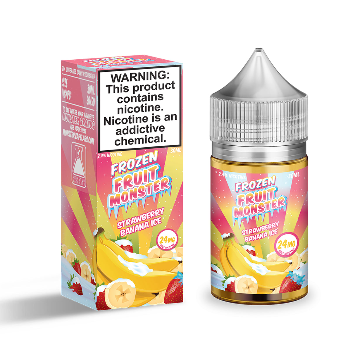 FROZEN FRUIT MONSTER STRAWBERRY BANANA ICE 30ml