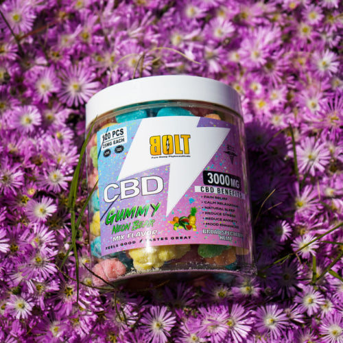 BOLT CBD GUMMY BEAR JAR MIX FLAVOR