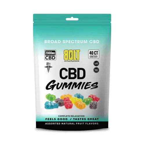 BOLD CBD GUMMIES 40CT