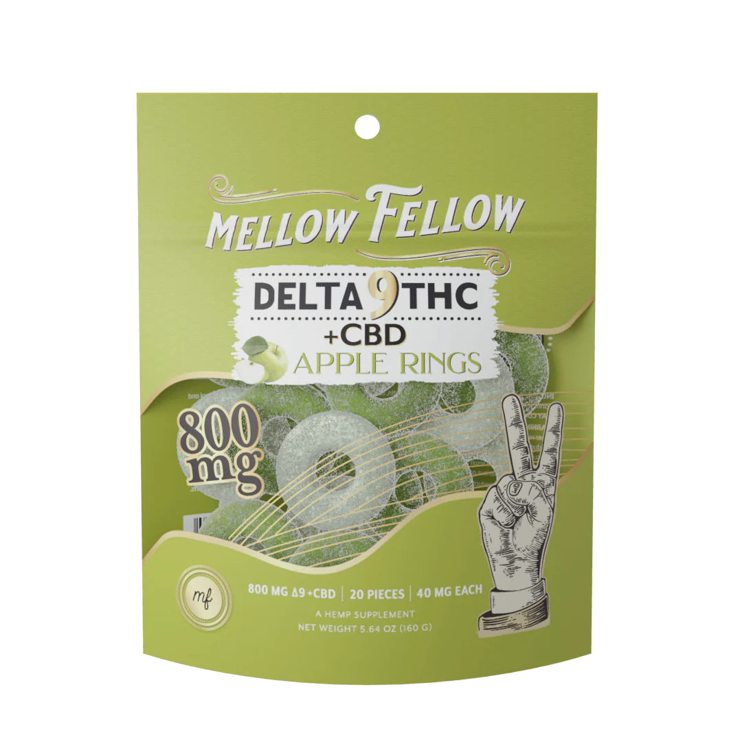 MELLOW FELLOW 800MG GUMMIES