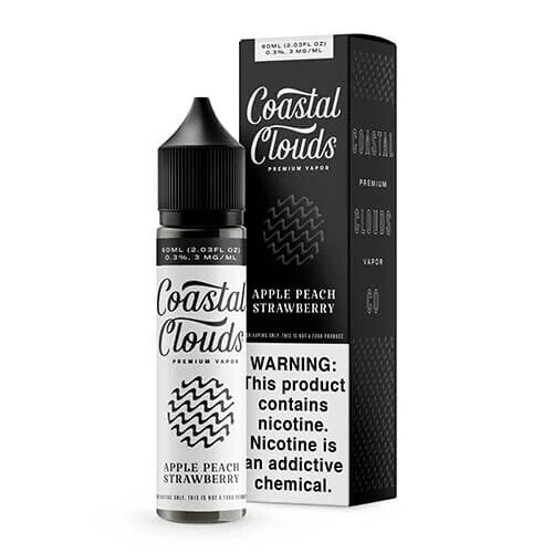 COASTAL CLOUDS APPLE PEACH STRAWBERRY 60ML