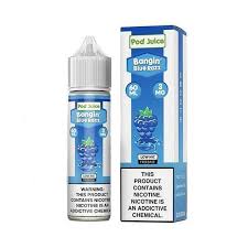 Pod Juice Bangin Blue Razz Chilled 60ml