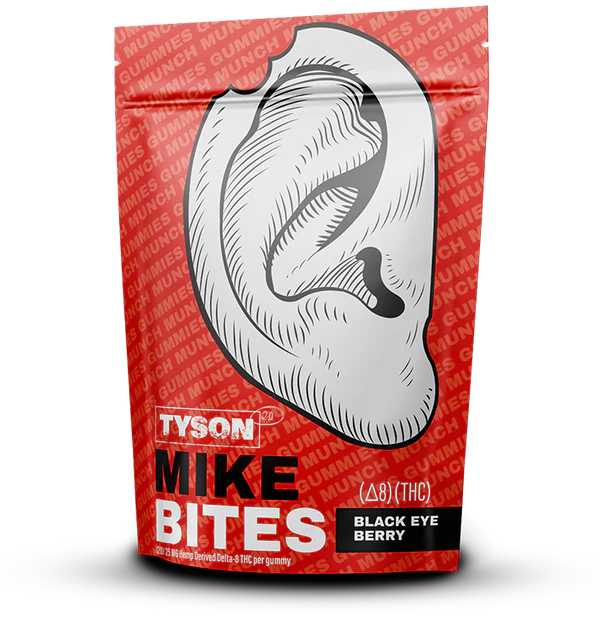 TYSON MIKE BITES 2.0 20CT 25MG D8