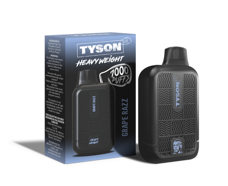 TYSON GRAPE RAZZ 7000 PUFFS 10ct