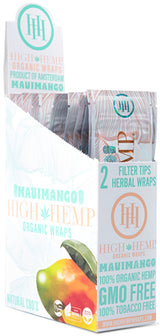 HIGH HEMP ORGANIC WRAPS 25CT