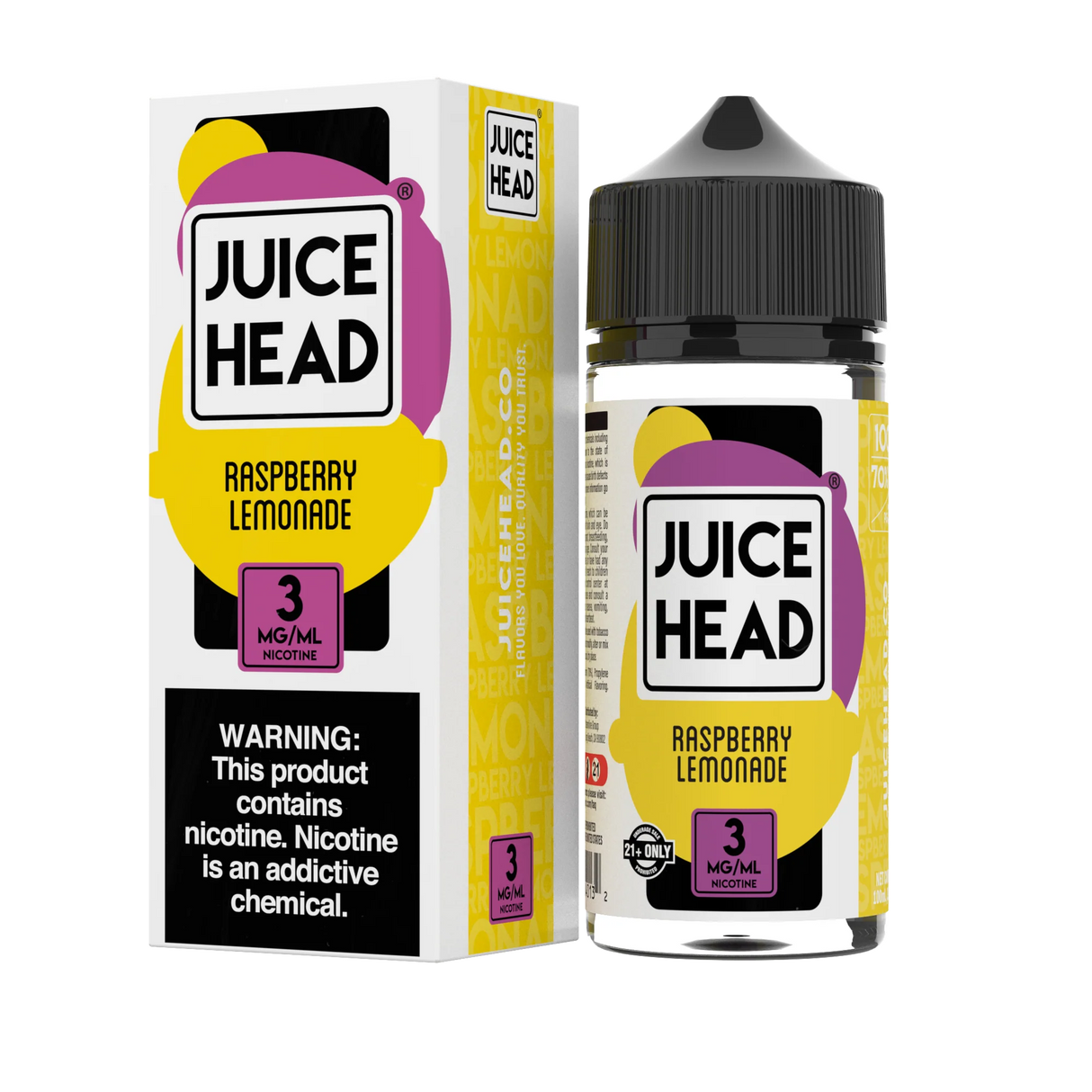 JUICE HEAD Raspberry Lemonade 100ml