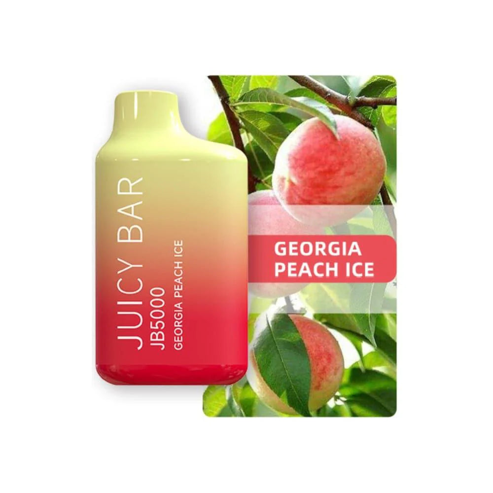 JUICY BAR JB5000 10CT GEORGIA PEACH ICE