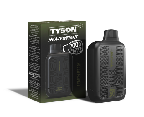 TYSON APPLE LEMON BERRY 7000 PUFFS 10 CT