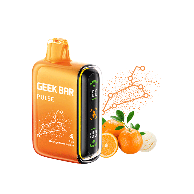 GEEK BAR PULSE 15000 PUFFS 5ct ORANGE CREAMSICLE