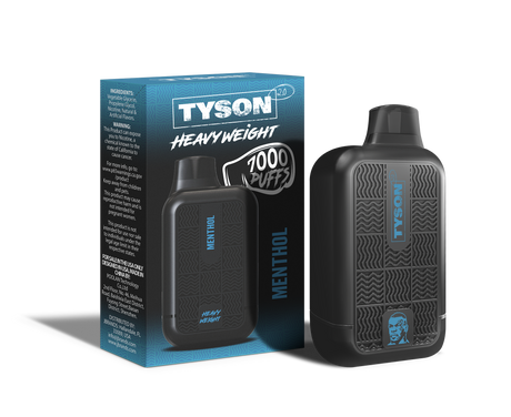 TYSON MENTHOL 7000 PUFFS 10ct