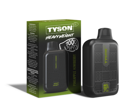 TYSON PINEAPPLE KIWIBERRY 7000 PUFFS 10ct