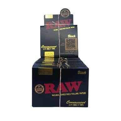 Raw Classic black Connoisseur 24ct