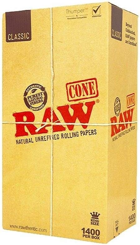 Raw cones 1400 count