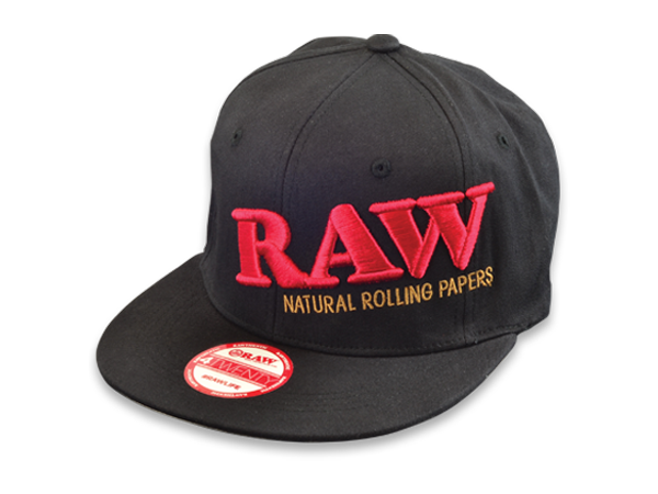 Raw fitted caps