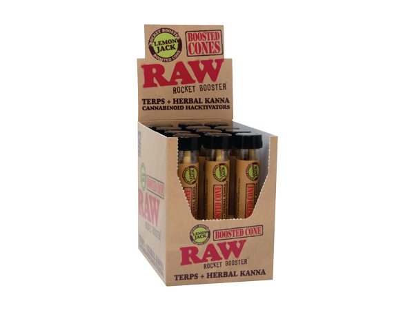 Raw rocket booster cones 12ct