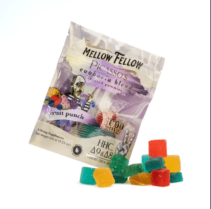 MELLOW FELLOW 1000MG GUMMIES