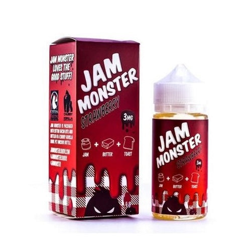 JAM MONSTER STRAWBERRY 100ml